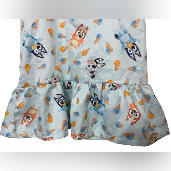 NWOT Girls Blue Bluey Dress | Size 5T - Picture 6 of 6